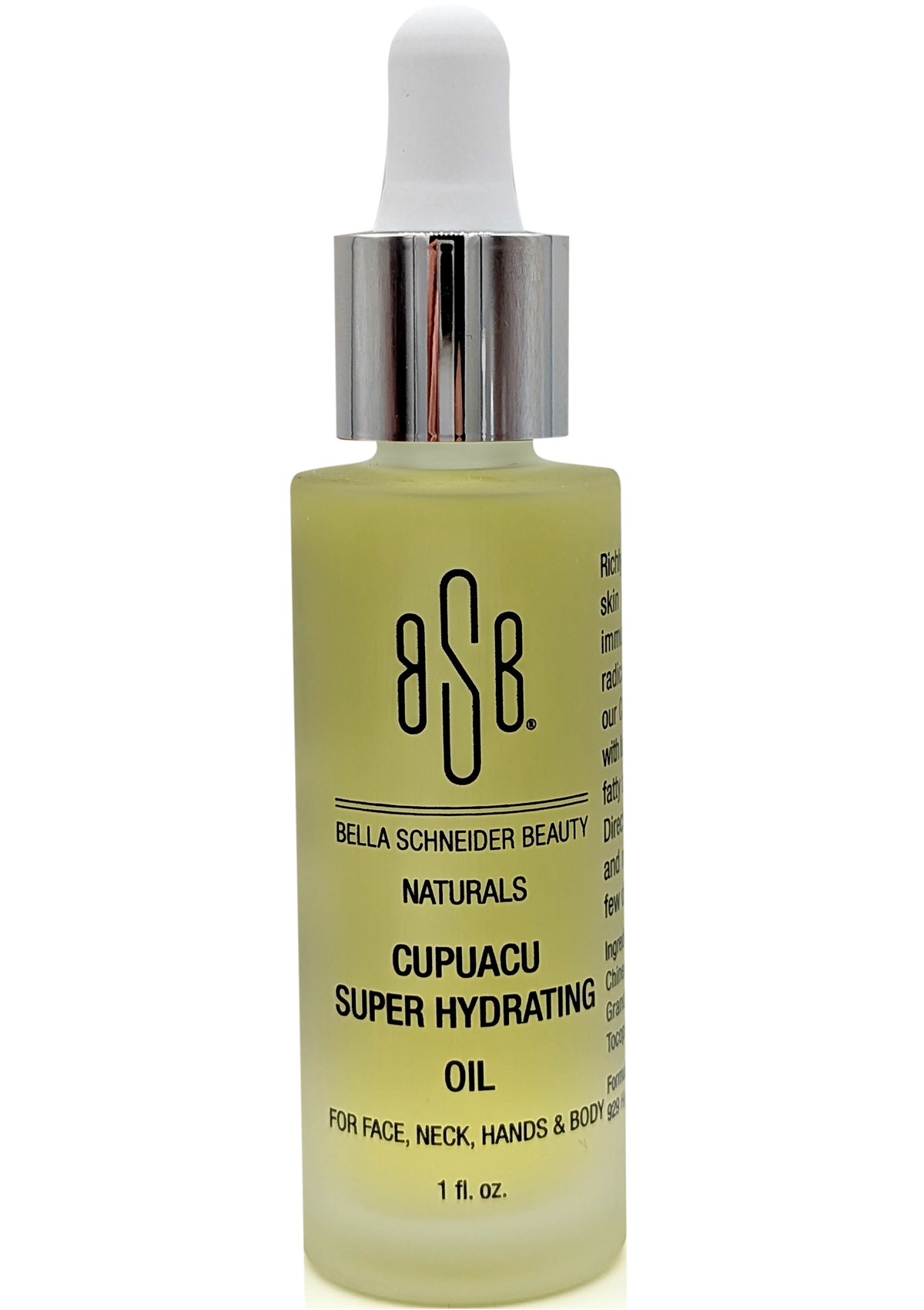 NATURALS CUPUACU SUPER HYDRATING OIL 1 fl. oz – LaBelle Day Spa