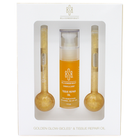GOLDEN GLOW-SICLES™BEAUTY GLOBES + TISSUE REPAIR OIL KIT
