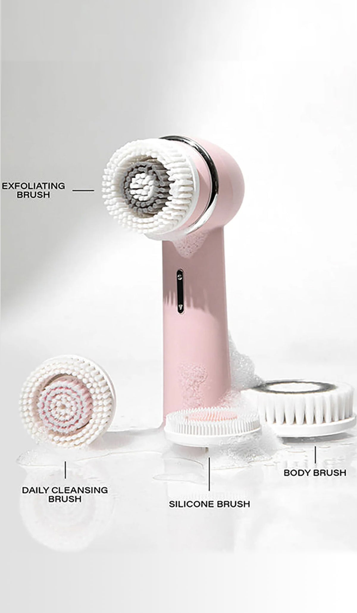 Raedia 2.0 Facial Cleansing Brush + Body Brush