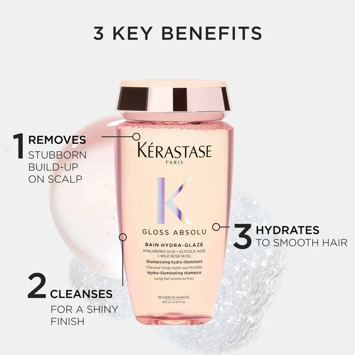 Gloss Absolu Bain Hydra-Glaze Anti-Frizz Shampoo – LaBelle Day Spa