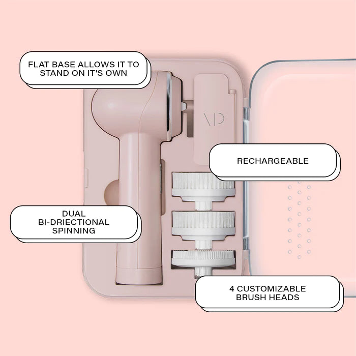 Raedia 2.0 Facial Cleansing Brush + Body Brush