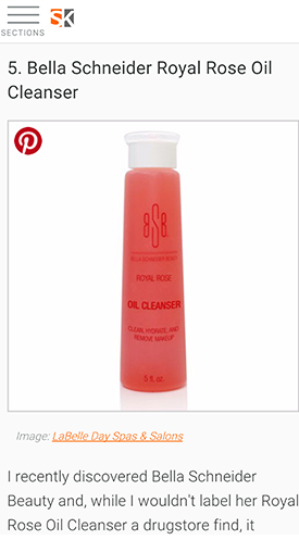 ROYAL ROSE OIL CLEANSER